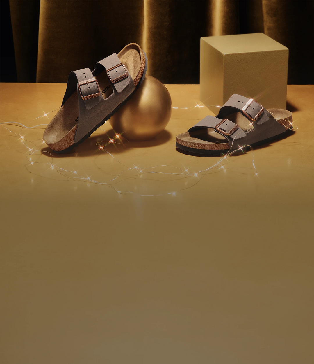 Arizona birkenstock mocca in atmosfera natalizie