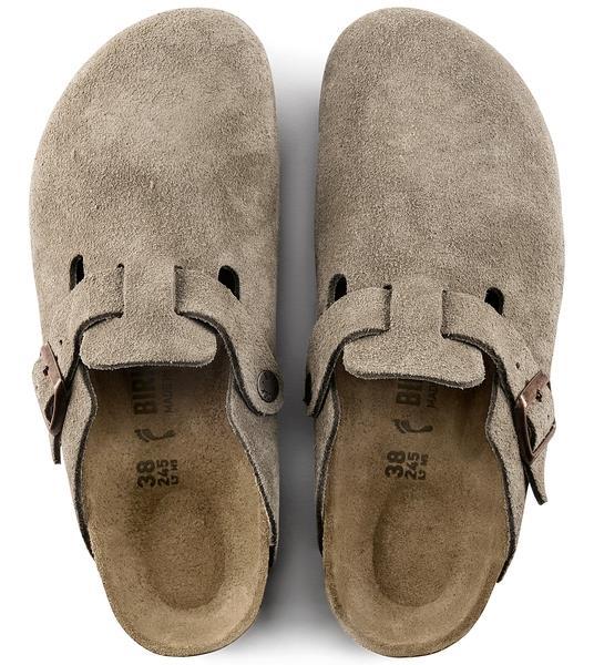 Boston taupe, Suede Leather