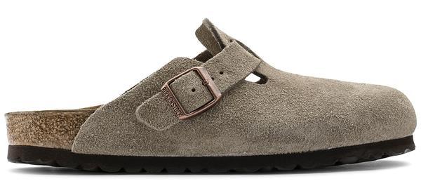 Boston taupe, Suede Leather