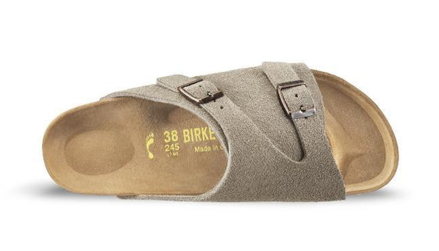 Zürich taupe, Suede Leather
