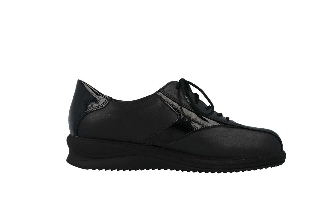 Beirut schwarz, NappaSeda/Knautschlack