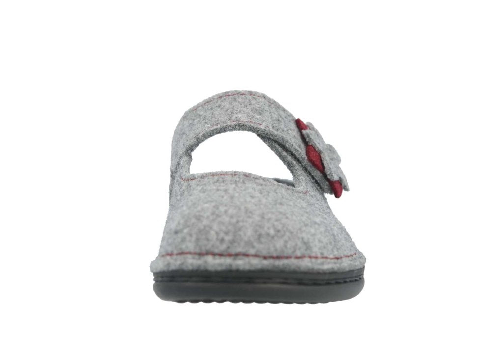 Arlberg lightgrey/cassis, Wollfilz