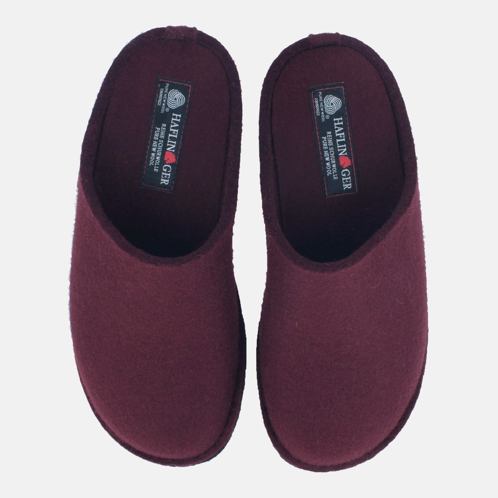 Soft bordeaux, Wollfilz