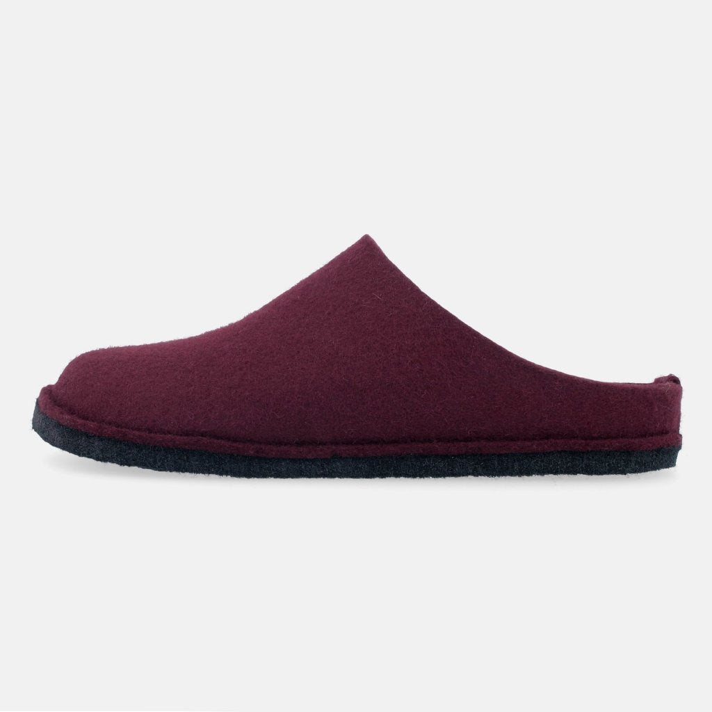 Soft bordeaux, Wollfilz