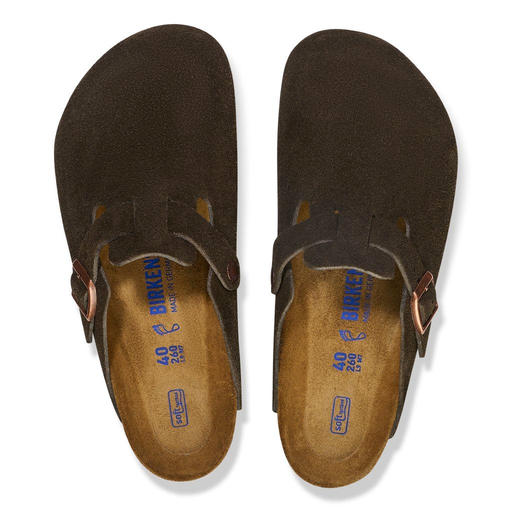 Boston SFB mocca, Suede Leather