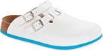 Kay SL Men white/blue, Natural Leather
