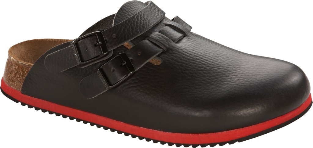 Kay SL Men black/red, Natural Leather
