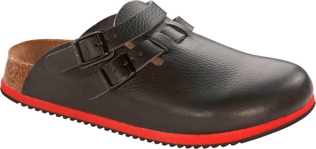 Kay SL Men black/red, Natural Leather