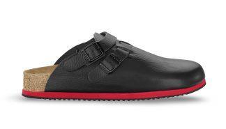 Kay SL Men black/red, Natural Leather