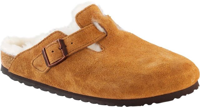Boston Shearling mink, Suede Leather