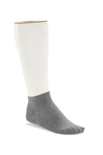 Cott. Sole Sneak. 2Pck gray mel.,82%CO,17%PA,1%EL