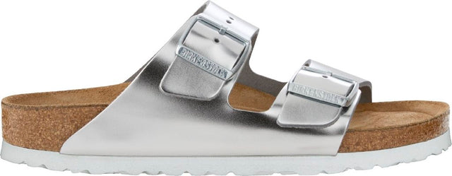 Arizona SFB metallic silver, Natural Leather