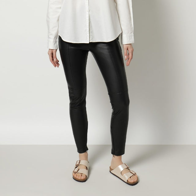 Arizona SFB metallic silver, Natural Leather
