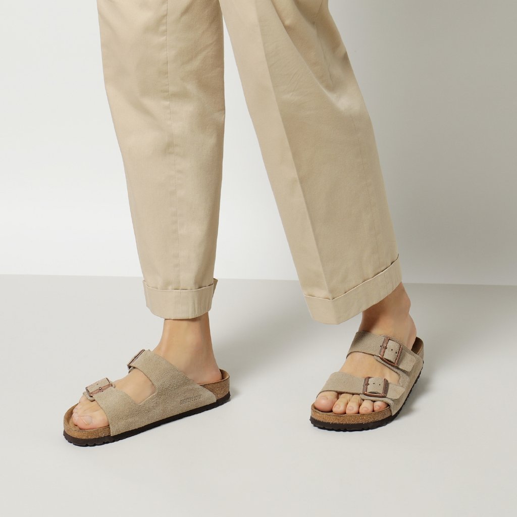 Arizona SFB taupe, Suede Leather