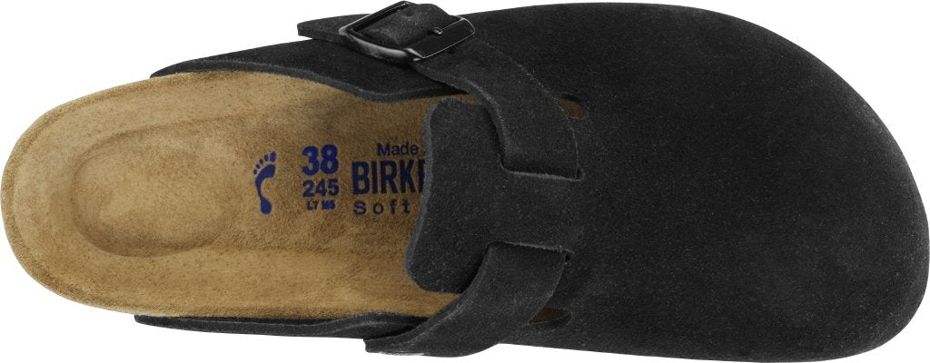 Boston SFB black, Suede Leather