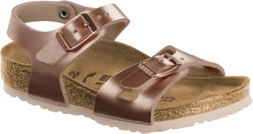 Rio Kids electric metallic copper, Birko Flor