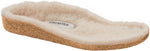 Kids Shearling Footbed white, Kork