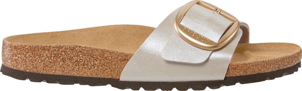 Madrid Big Buckle graceful pearl white, Birko Flor