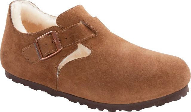 London shearling tea, Suede Leather