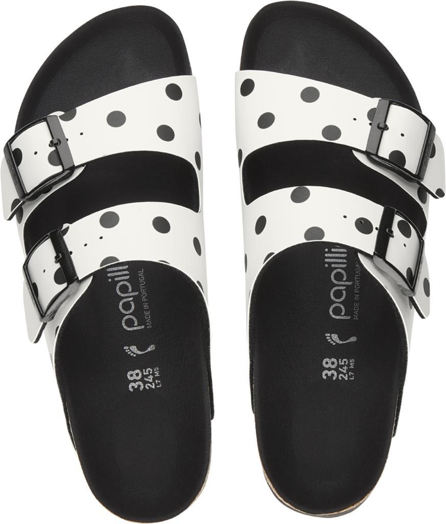 Arizona white black dots, Birko Flor