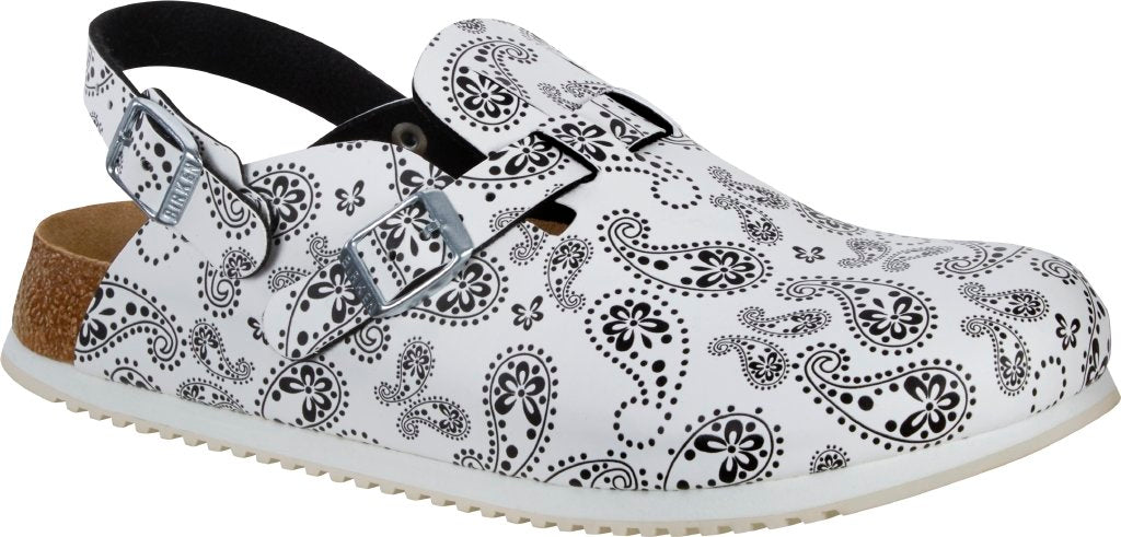 Kay paisley black/white, Birko-Flor