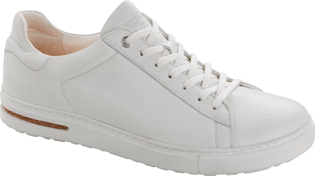 Bend Low S white, Natural Leather