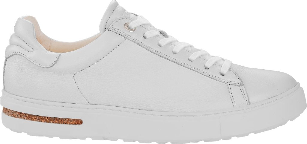 Bend Low S white, Natural Leather