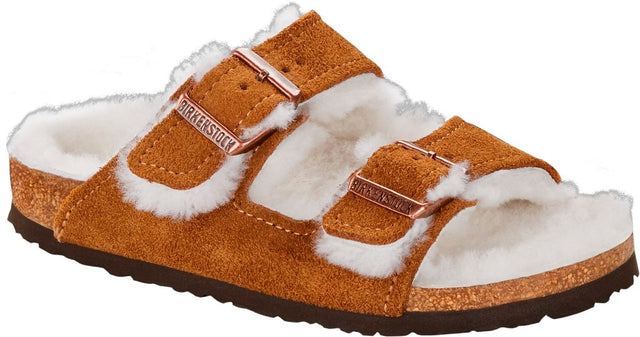 Arizona Kids Shearling mink, Suede Leather