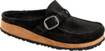 Buckley black, Suede Leather
