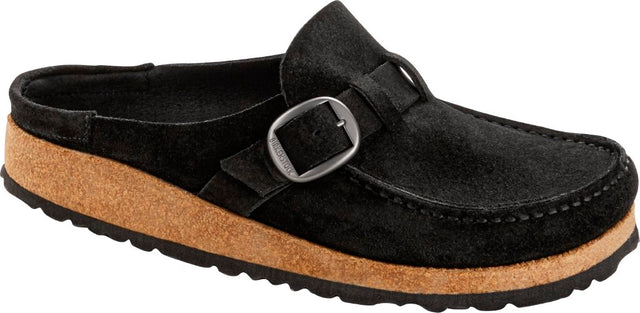 Buckley black, Suede Leather