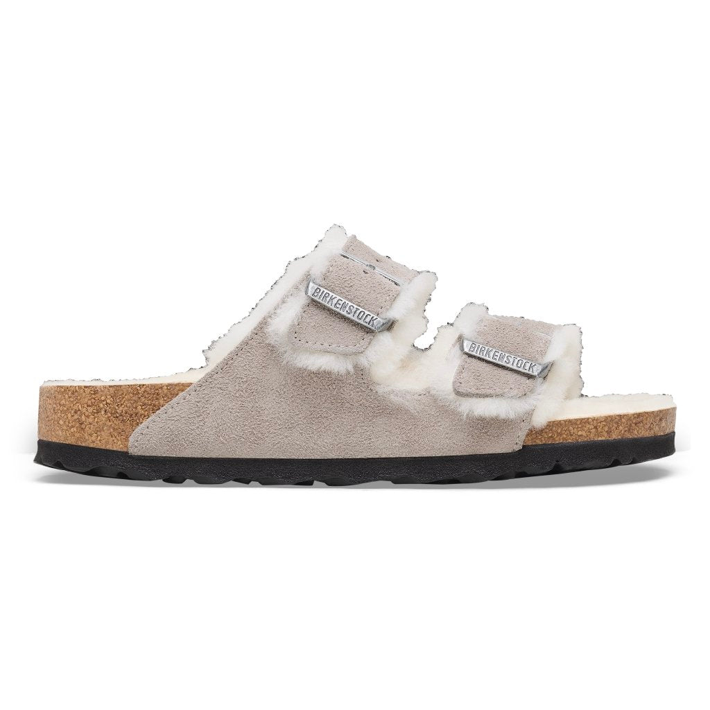 Arizona Shearling stone coin, Suede Leather