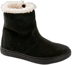 Lille Kids black, Suede Leather
