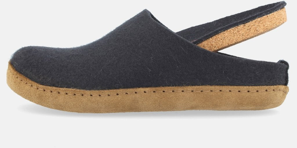 Emils-Toffel mittelblau, Wollfilz