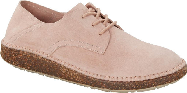 Gary Women soft pink, Suede Leather