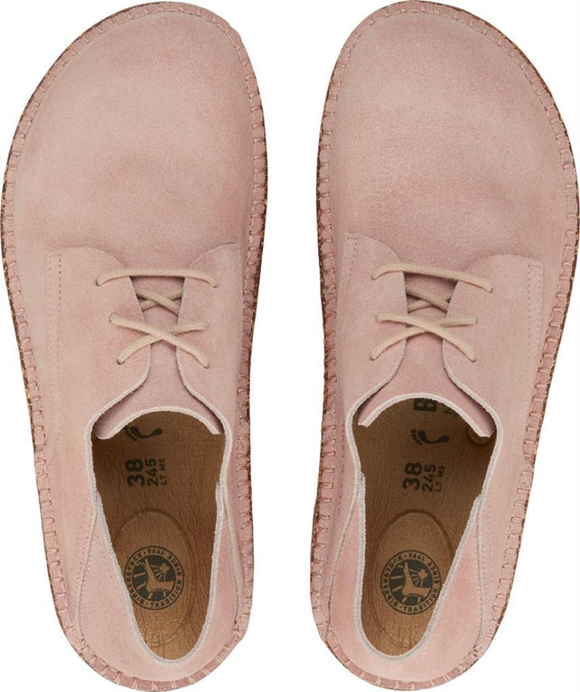Gary Women soft pink, Suede Leather