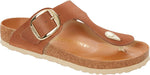 Gizeh Big Buckle cognac, Oiled Leather