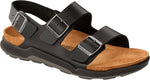 Milano Adventure Men artic old black, Oiled Lea