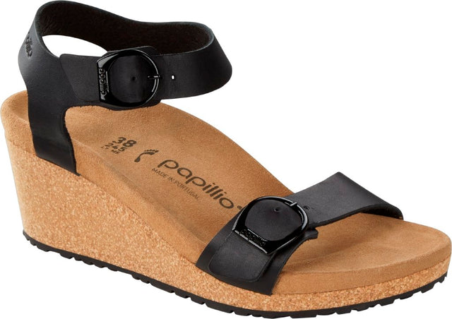 Birkenstock Soley Ring Buckle Papillio Sandali Donna Natural