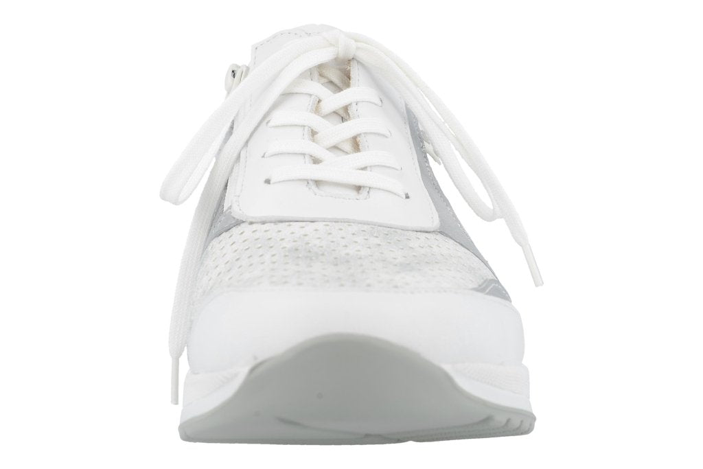 Mori weiss/bianco/silber, Nappa/StretchPaloma/Simo