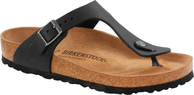 Gizeh black, Oiled Leather