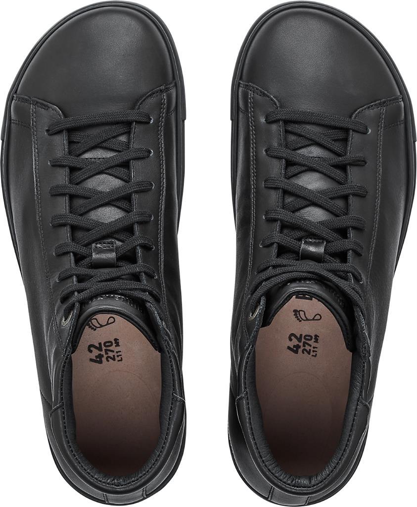 Bend Mid Men black, Natural Leather