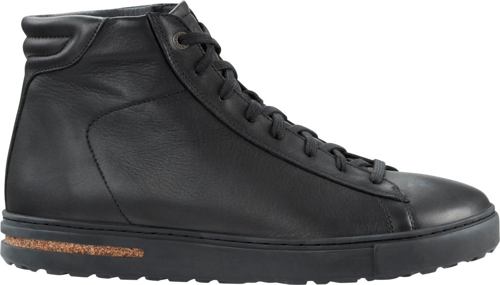 Bend Mid Men black, Natural Leather