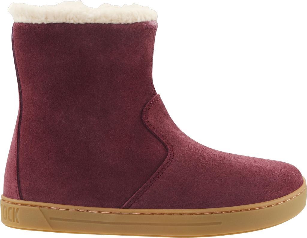 Lille Kids maroon, Suede Leather