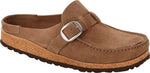 Buckley gray taupe, Suede Leather