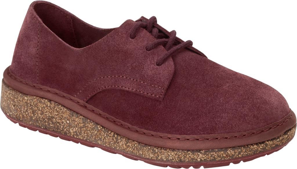 Gary Kids maroon, Suede Leather