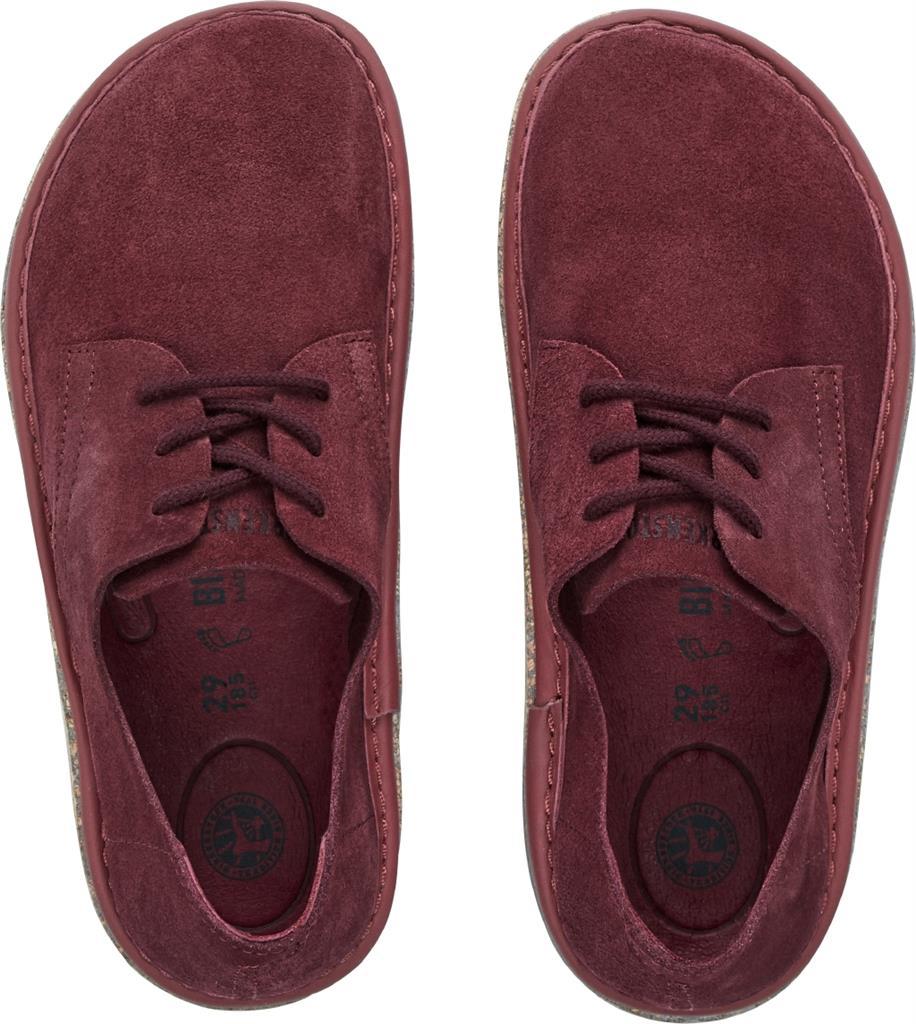 Gary Kids maroon, Suede Leather