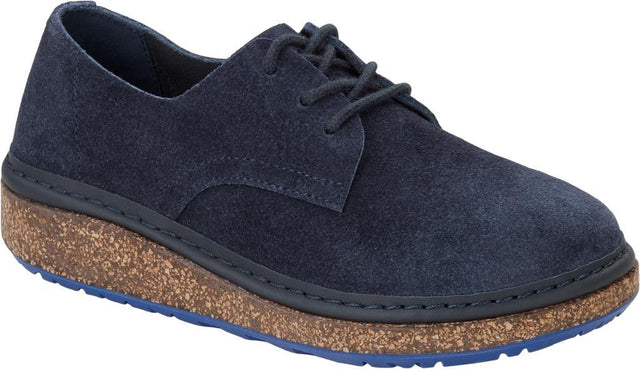 Gary Kids navy, Suede Leather