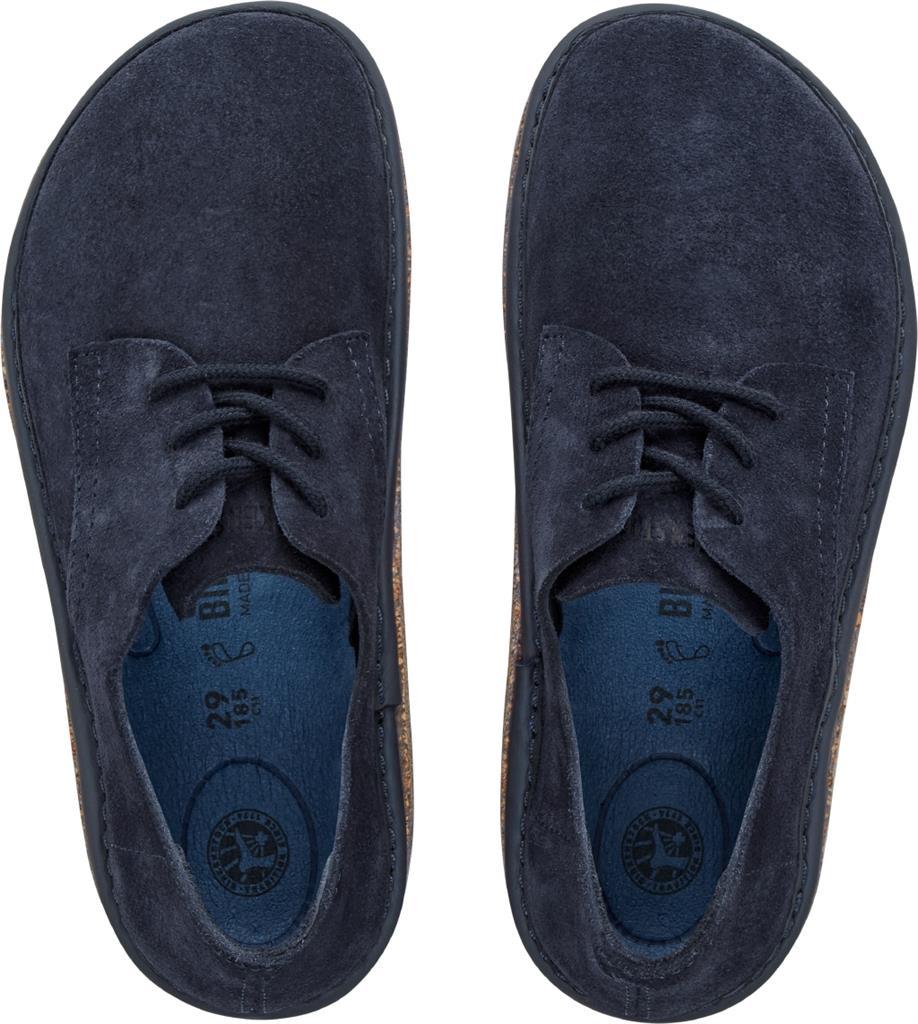 Gary Kids navy, Suede Leather