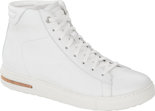 Bend Mid Women white, Natural Leather