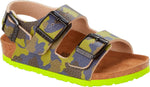 Milano Kids desert soil camo lime, Birko Flor